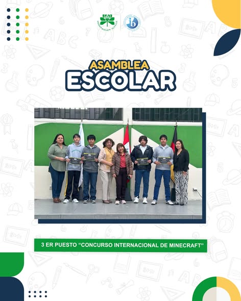 Hoy en nuestra asamblea, celebramos el esfuerzo de nuestros estudiantes ...